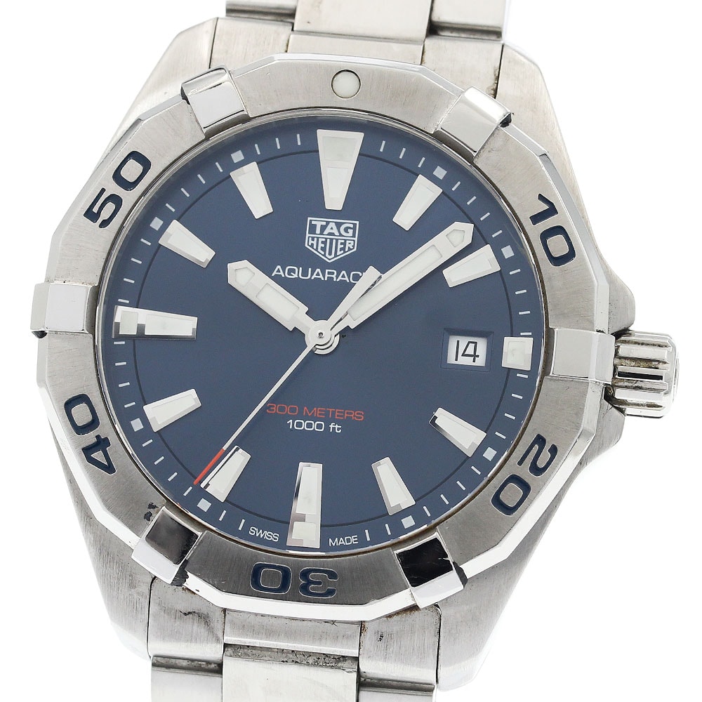 ★保 タグホイヤー アクアレーサー デイト WBD1112 メンズ 【中古】
