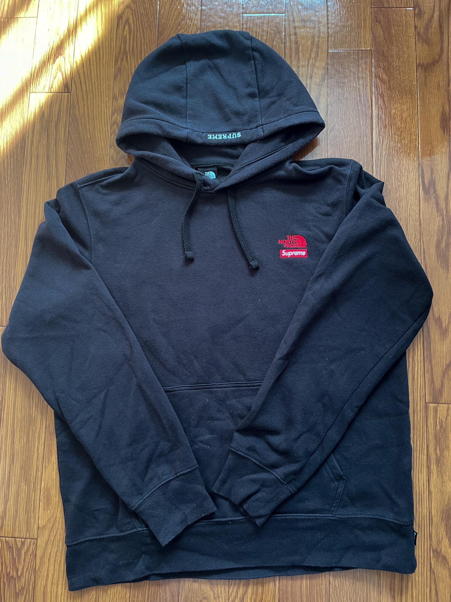 Supreme x The North Face Statue of Liberty Hooded Sweatshirt "Black"