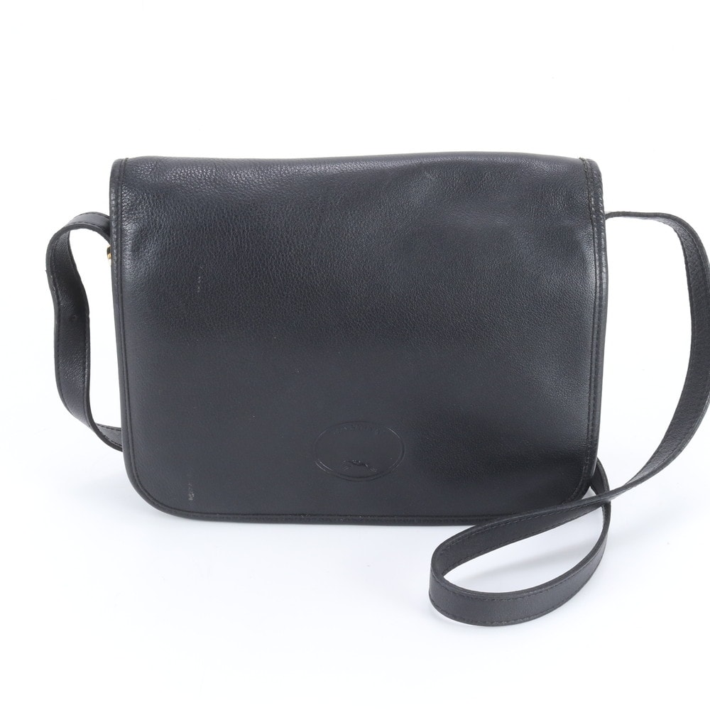 ■極美品 ロンシャン ショルダーバッグ レザー