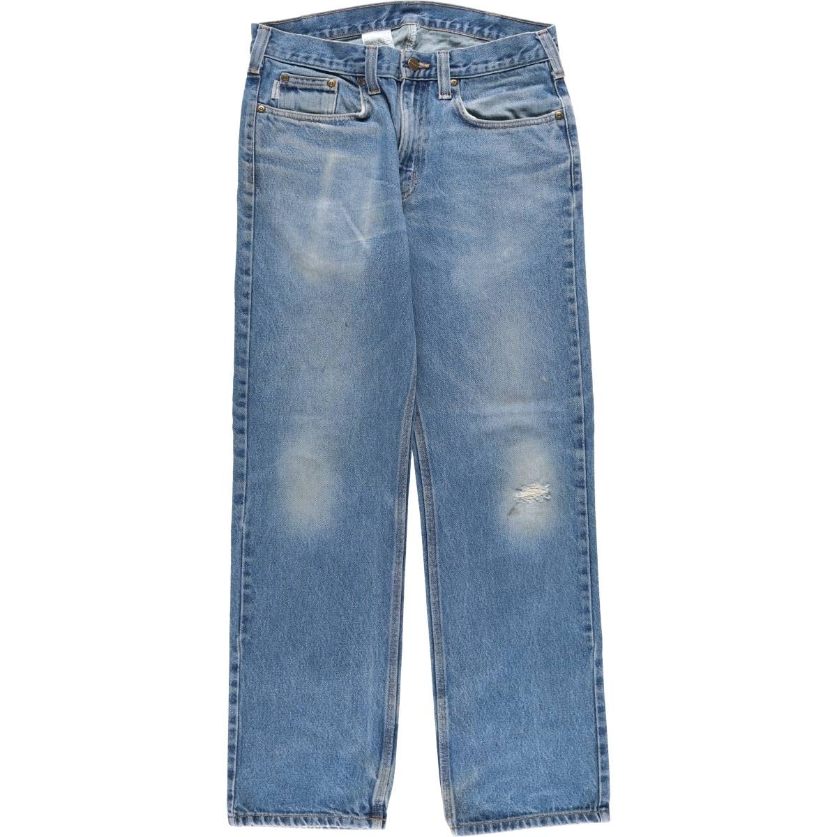 古着 カーハート Carhartt テーパードデニムパンツ メンズw34相当/eaa616317