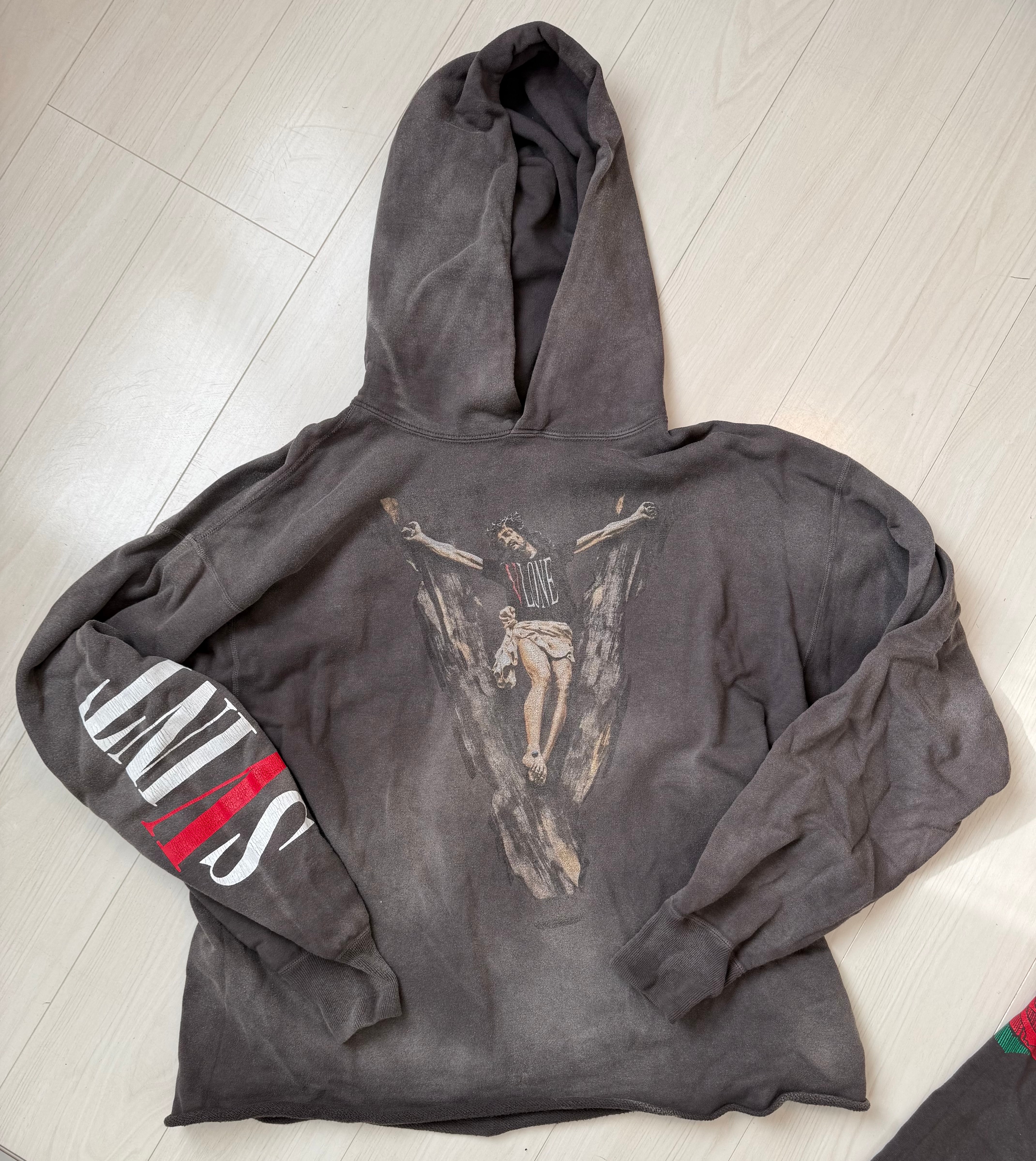 SAINT Mxxxxxx 22SS VLONE HOODIE "Black"
