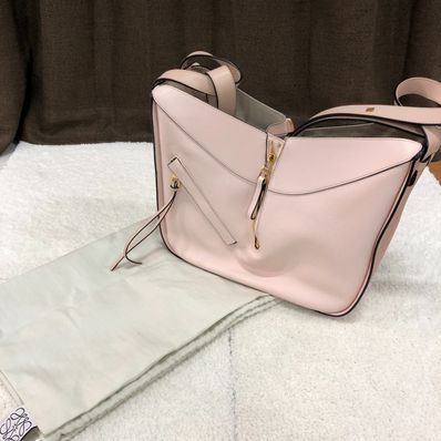 Loewe Leather Hammock Small Bag "Pink"