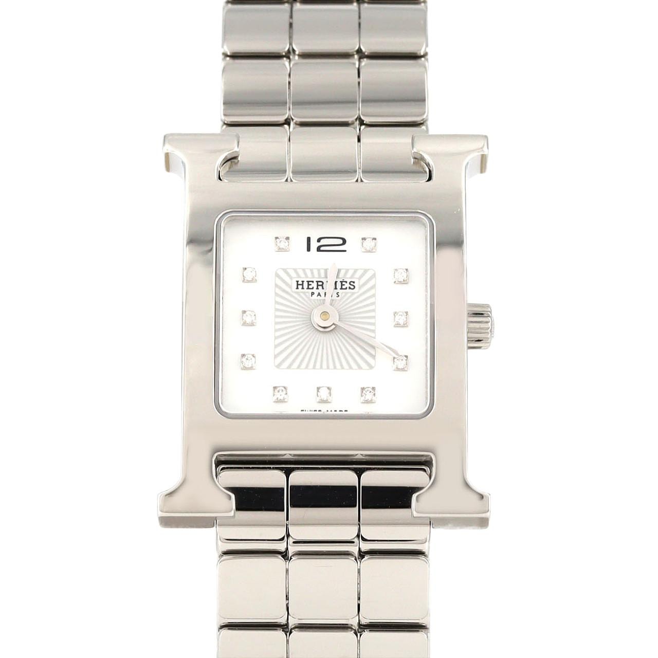 エルメス Hウォッチ・11P HH1.210 SS クォーツ