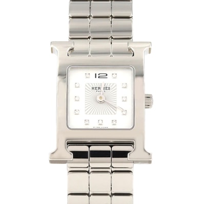 エルメス Hウォッチ・11P HH1.210 SS クォーツ