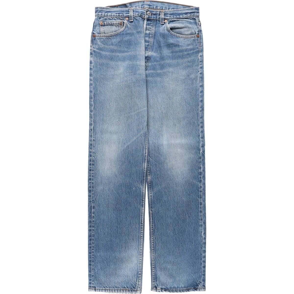 古着 90年代 リーバイス Levi's 501-0000 ストレートデニムパンツ USA製 メンズw33相当 ヴィンテージ/eaa671328