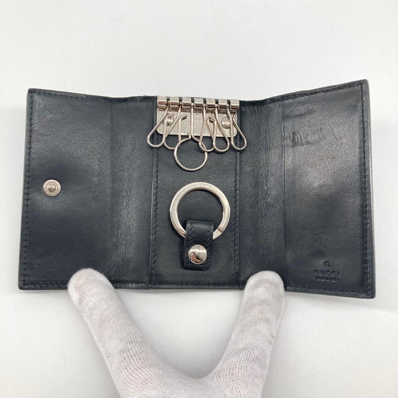 B (目立った傷や汚れなし)】GUCCI（グッチ） GGエンボス 625565 キー