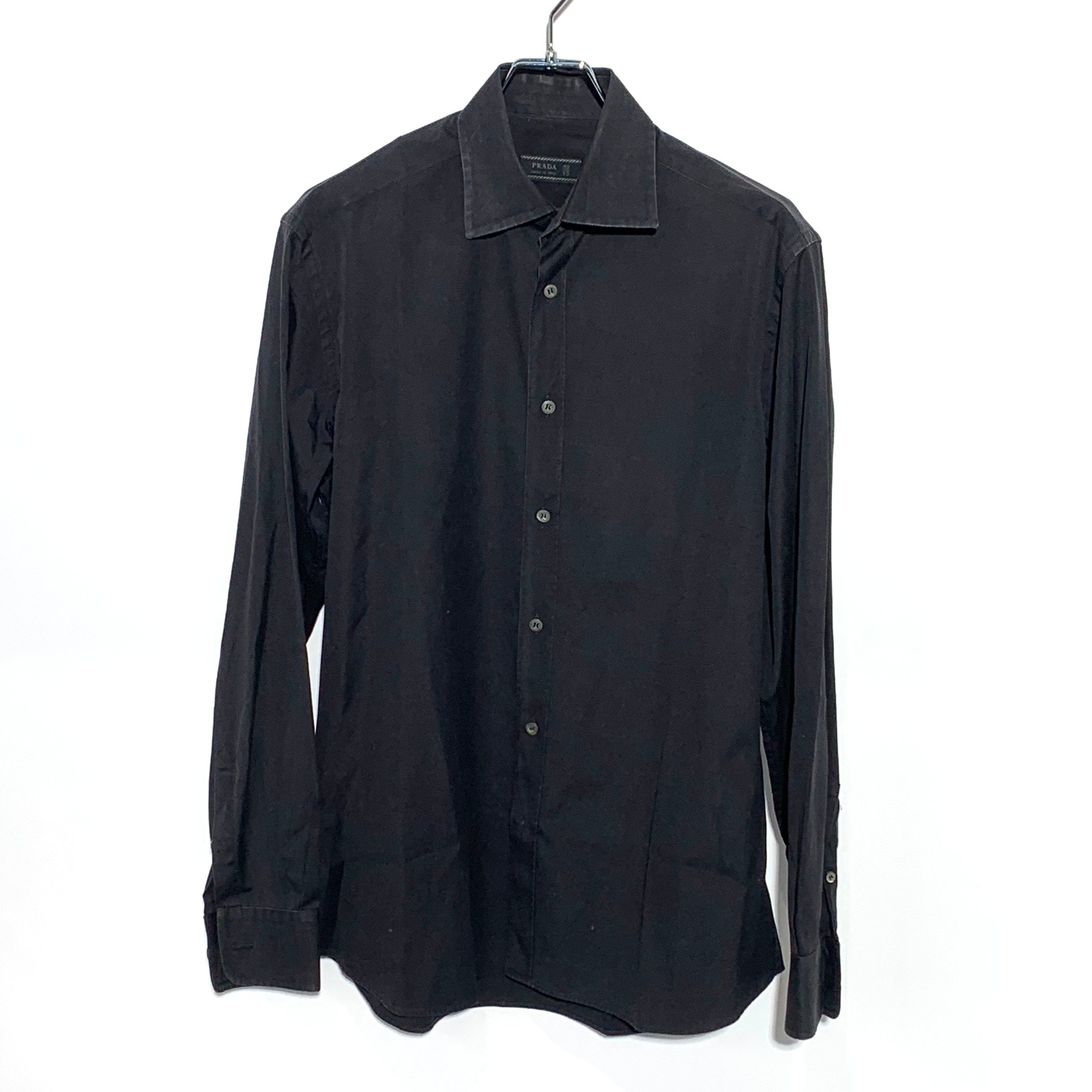 PRADA Cotton Botan Shirt "Black"