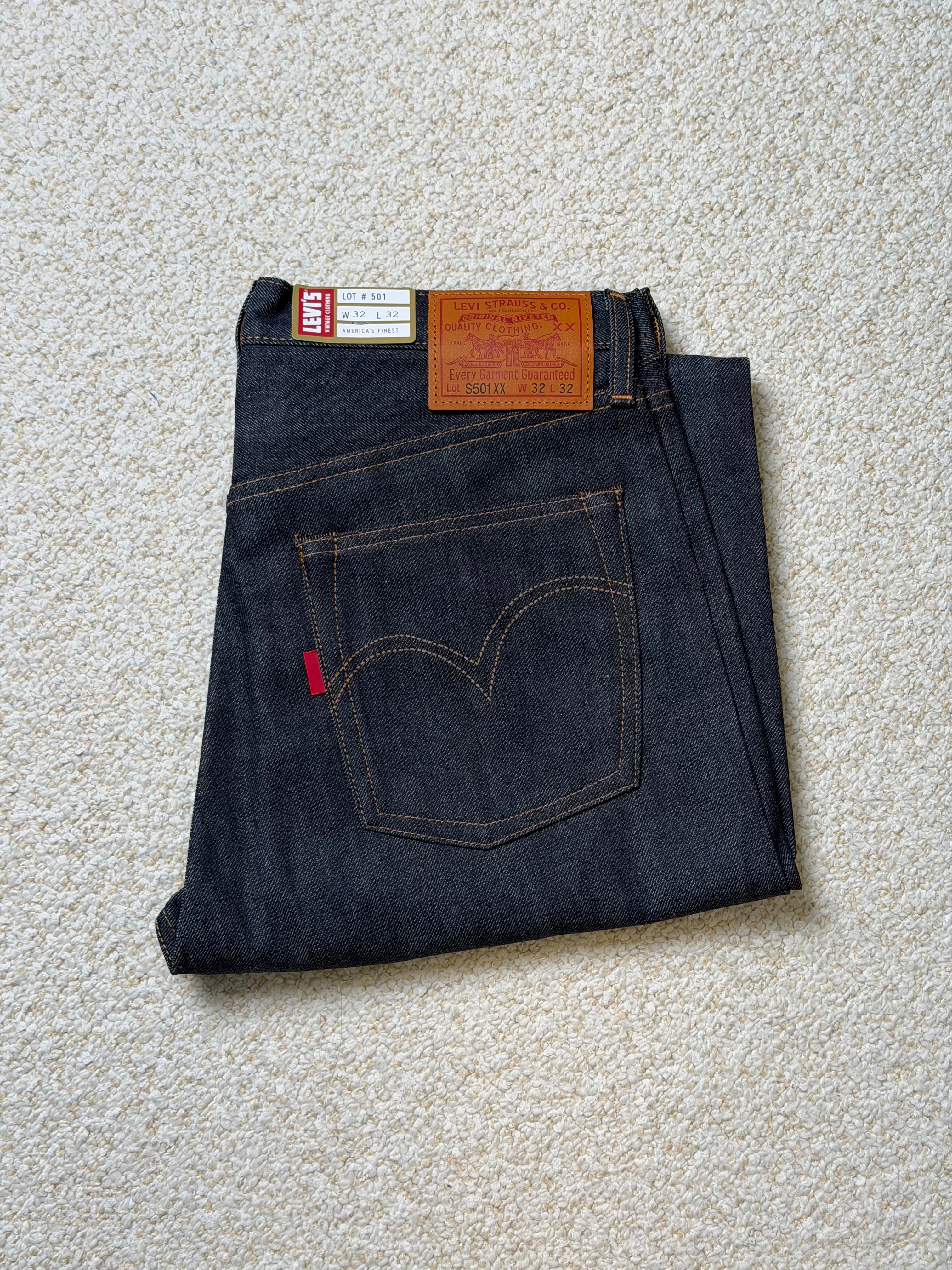 Levi's Vintage Clothing 1944 501 Jeans "Indigo" (大戦モデル)