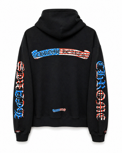 Chrome Hearts Matty Boy America Hoodie "Black"