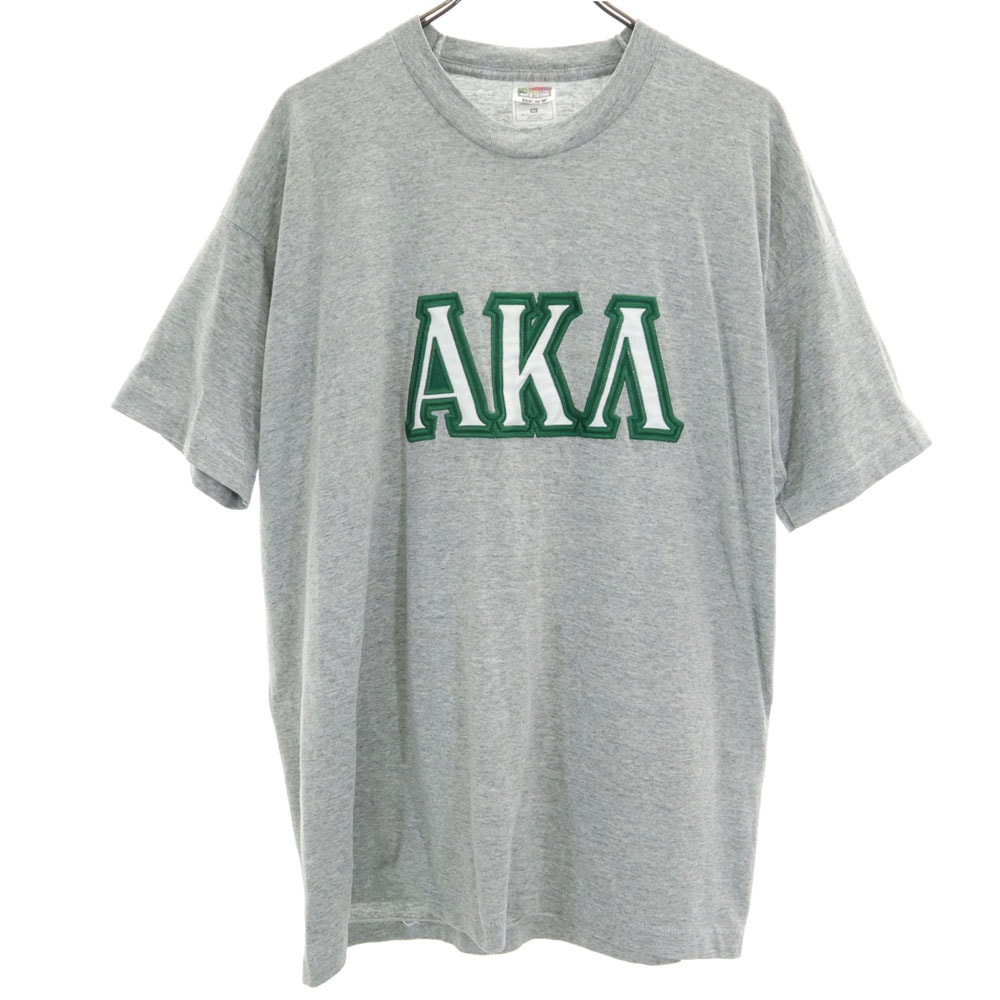 FRUIT OF THE LOOM フルーツオブザルーム 90s USA製 AKA 半袖 Tシャツ XL グレー BEST シングルステッチ オールド ヴィンテージ