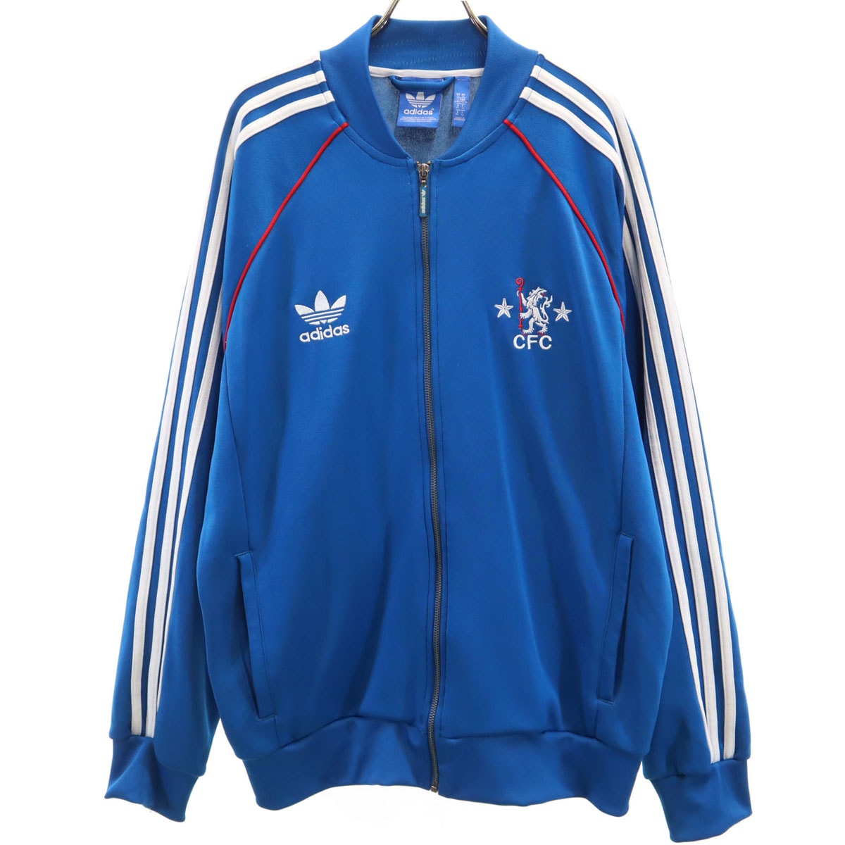 adidas Originals アディダスオリジナルス チェルシー SST トラックジャケット 4XO ブルー ジャージ ビッグサイズ