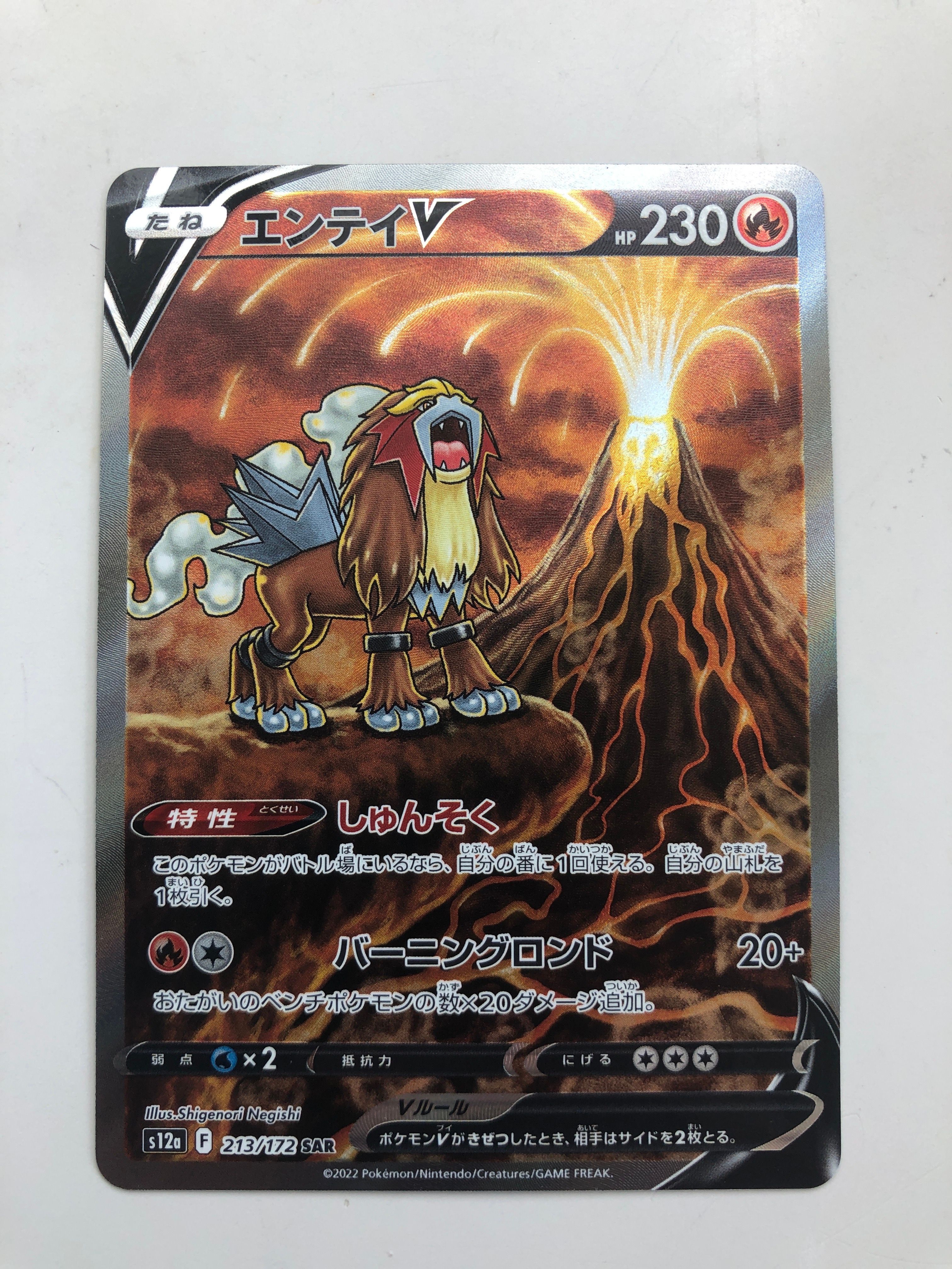 エンテイV SAR[s12a 213/172](ハイクラスパック「VSTARユニバース」)