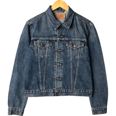 古着 00年代 リーバイス Levi's 70590-0417 ユーロモデル デニムジャケット Gジャン メンズL相当/eaa573148