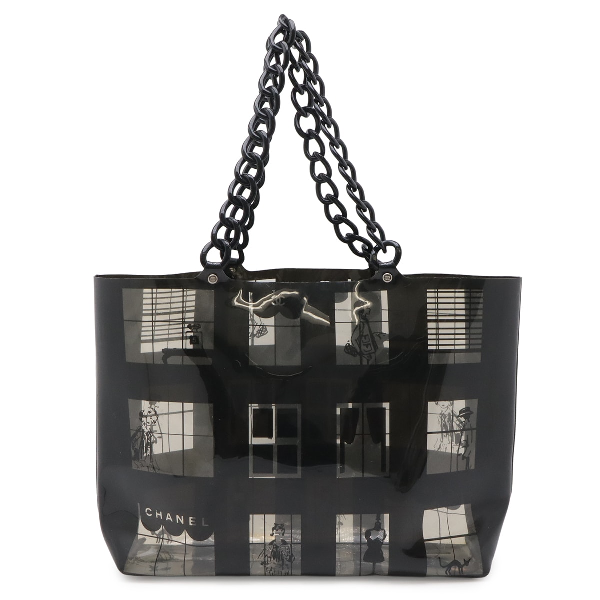 シャネル ウィンドズライントートバッグ レディース