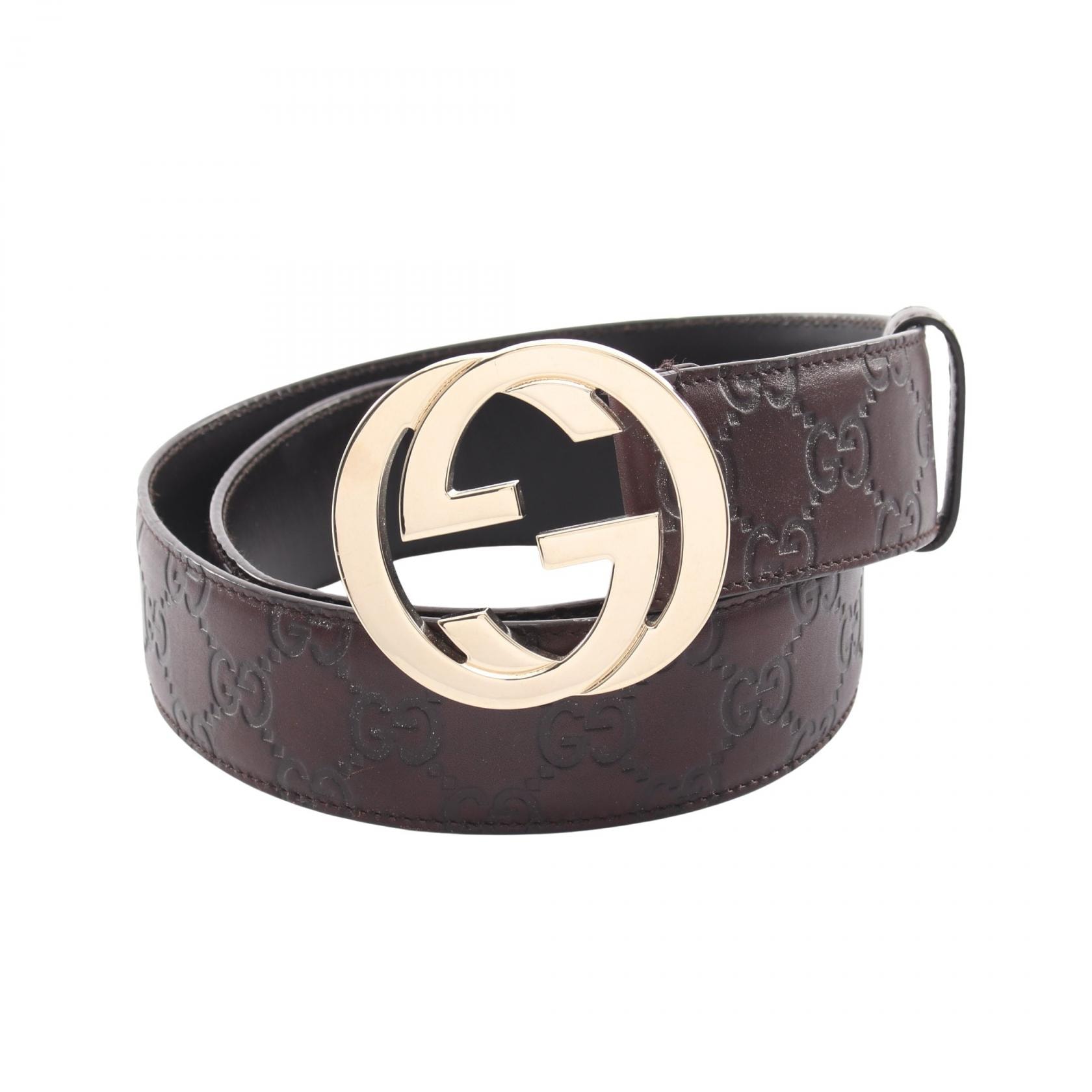 D (傷や汚れあり)】グッチ GUCCI インターロッキングG グッチシマ