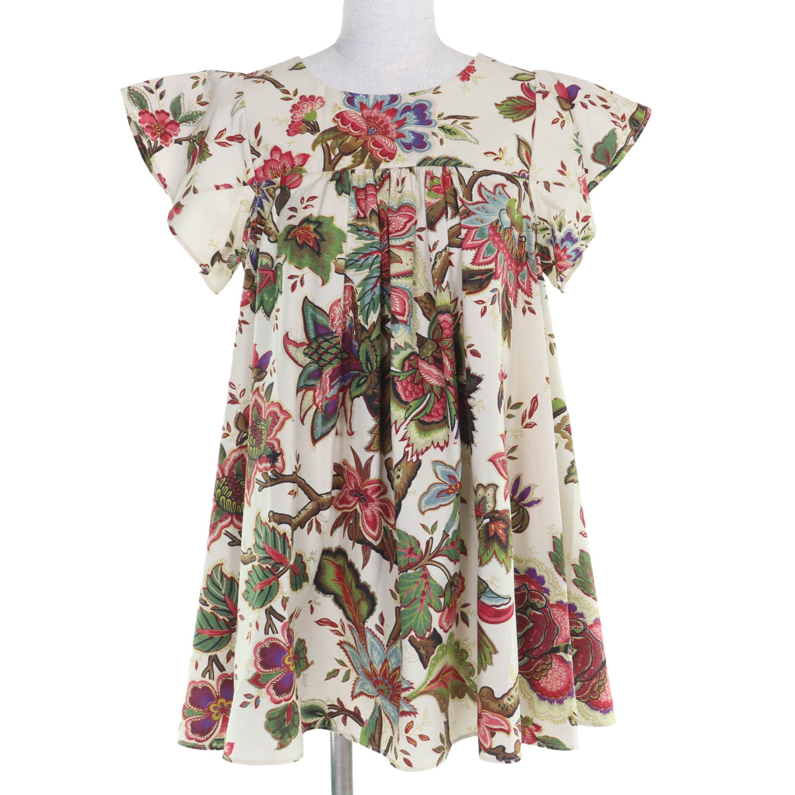 極美品 クリスチャンディオール ブラウス レディース 総柄 42