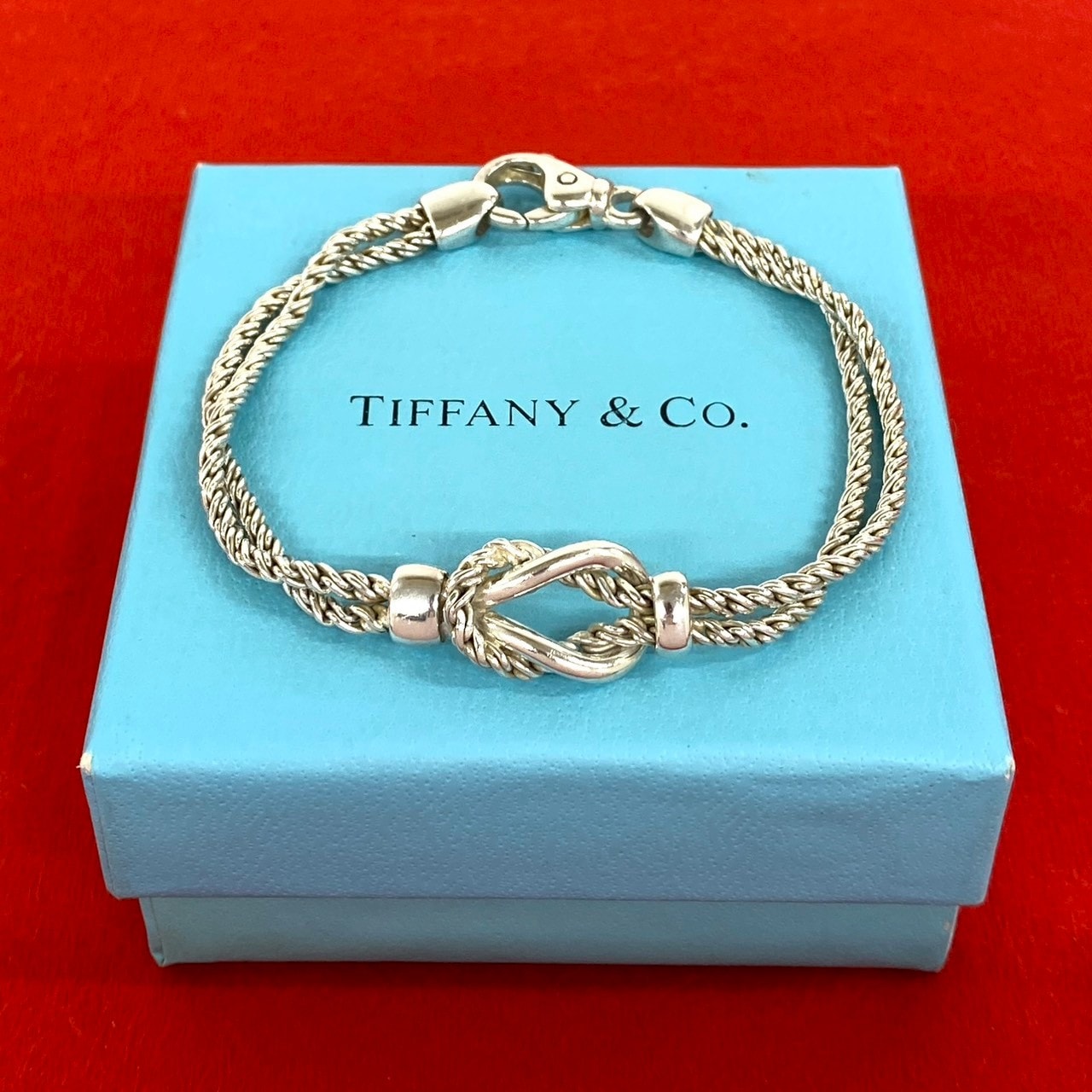 TIFFANY&Co. ティファニー ダブルロープ ノット ブレスレット シルバー925 ブレスレット シルバー
43854