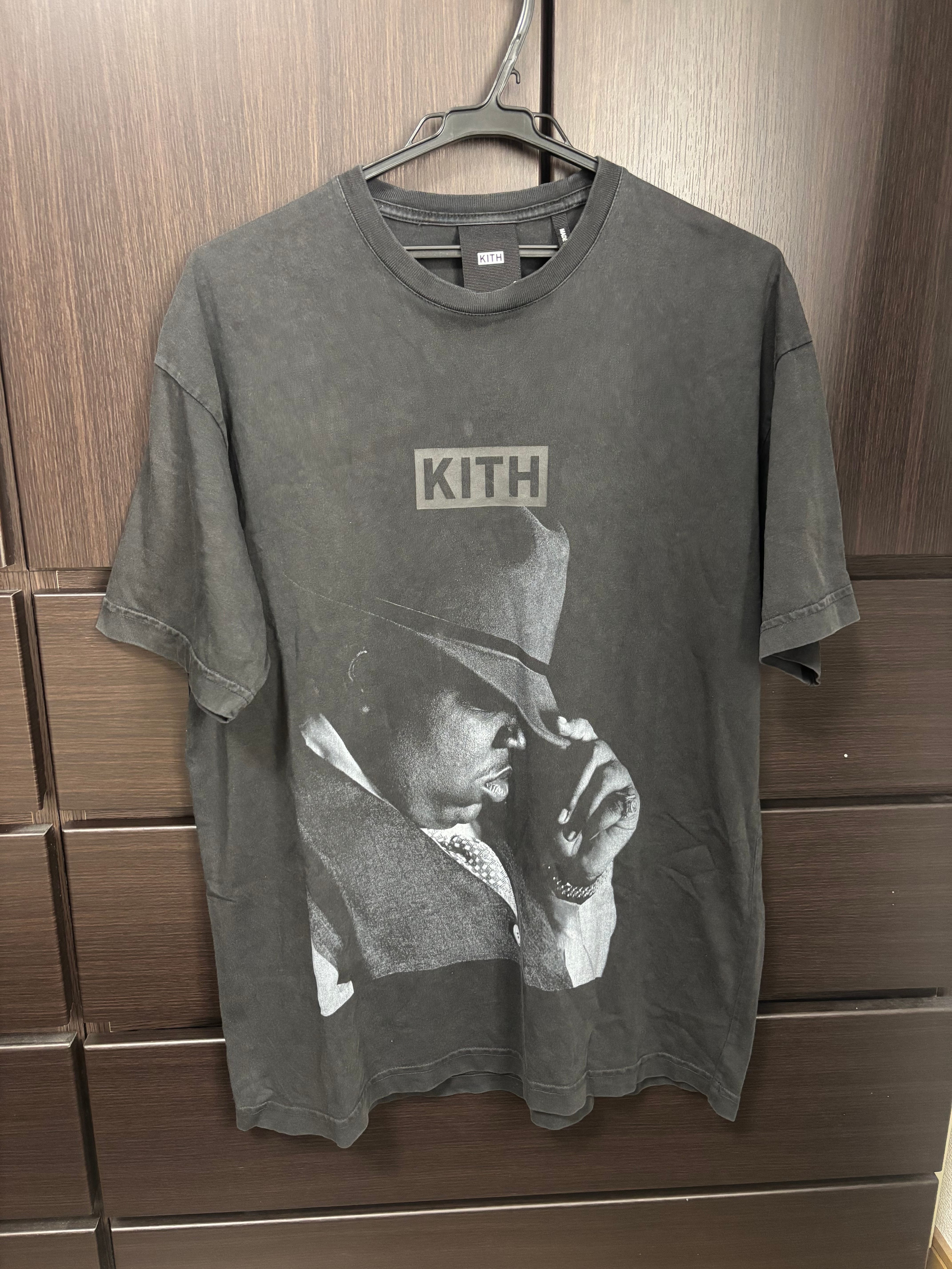 Kith The Notorious B.I.G Last Day Vintage Tee "Black"