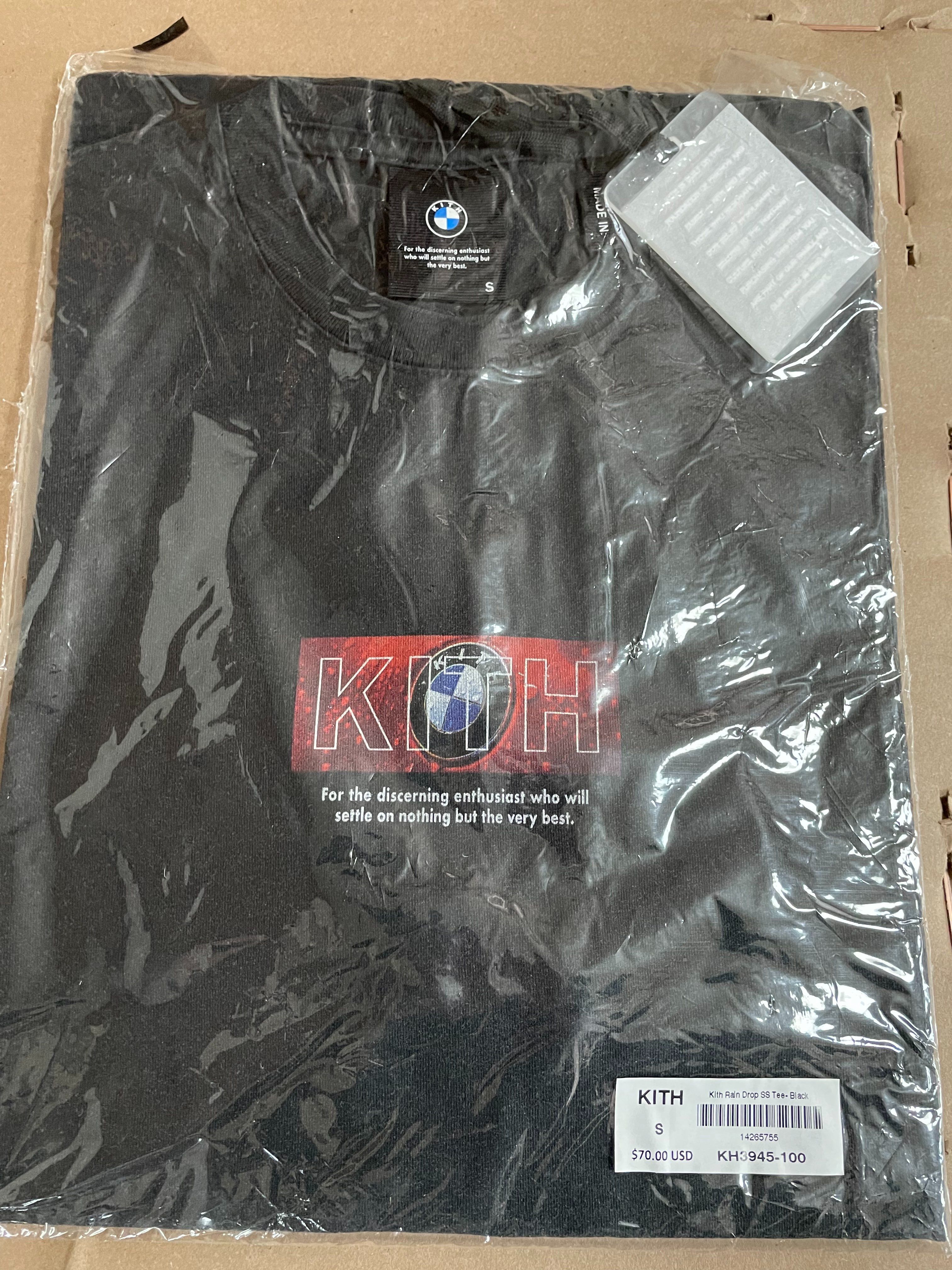 KITH BMW Raindrop Vintage Tee "Black"