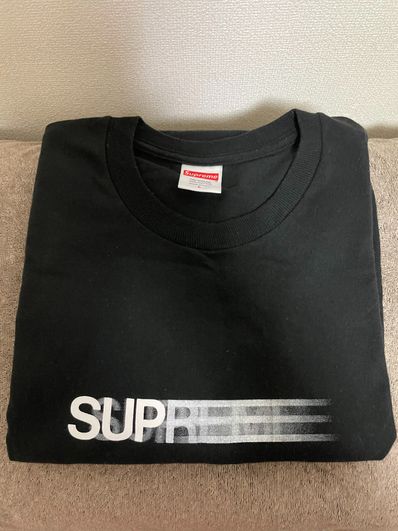 Supreme Motion Logo Tee "Black" (20SS)