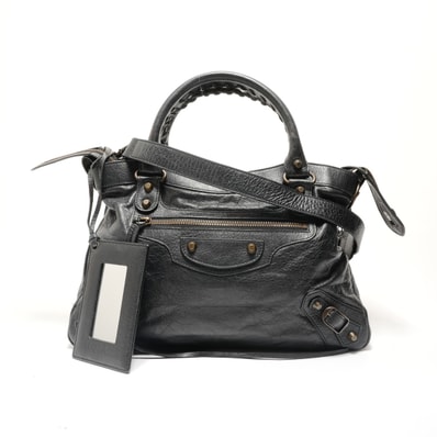 バレンシアガ BALENCIAGA ザ・タウン 2WAY レザー 240579 ハンドバッグ【中古】