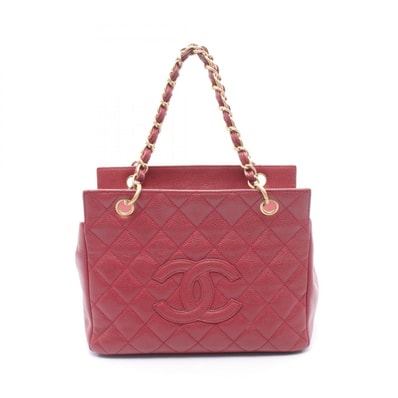 シャネル CHANEL マトラッセ ハンドバッグ バッグ キャビアスキン(グレインドカーフ) レディース ピンク系 A15688 【中古】