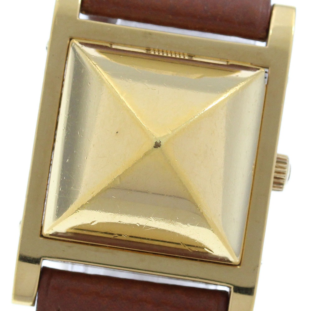 エルメス HERMES メドール クォーツ レディース _987219