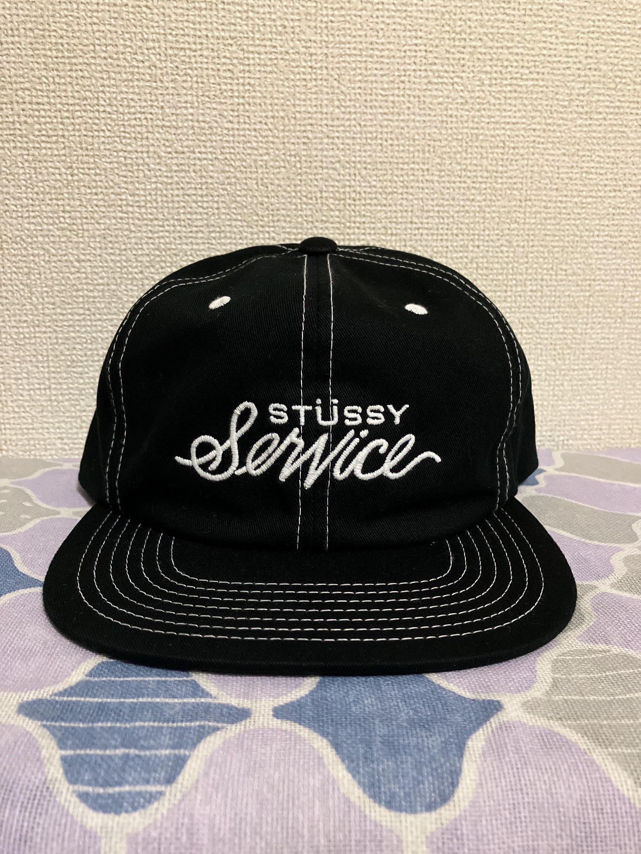 Stussy MD Stussy Service Strapback "True Black"