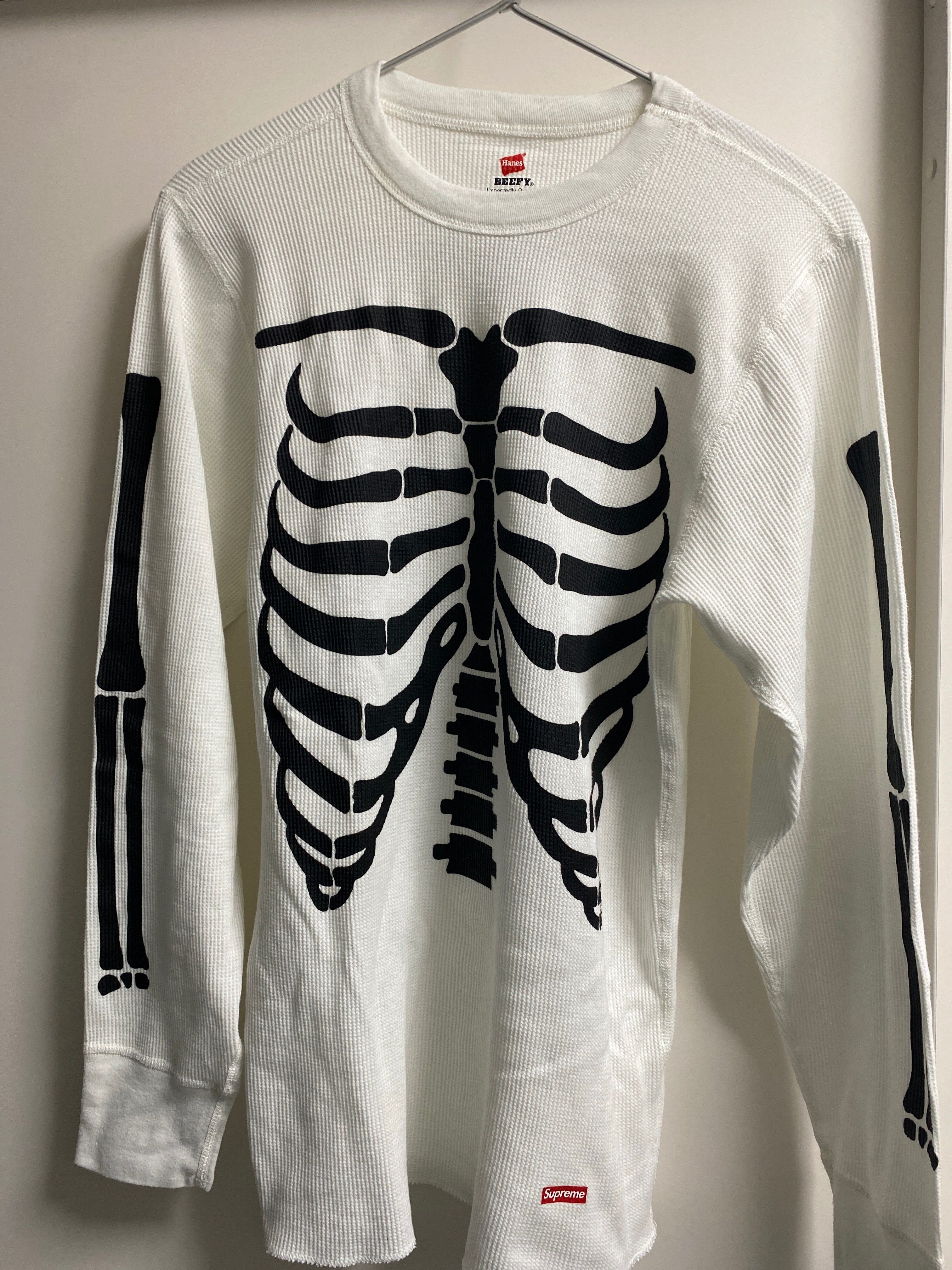 Supreme / Hanes Bones Thermal Crew (1 Pack) "Natural"(21FW)