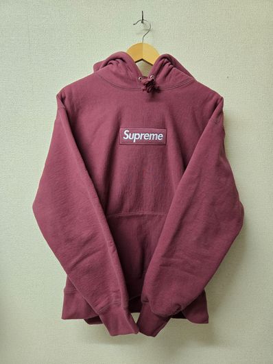 Supreme Box Logo Hooded Sweatshirt "Plum" (21FW)