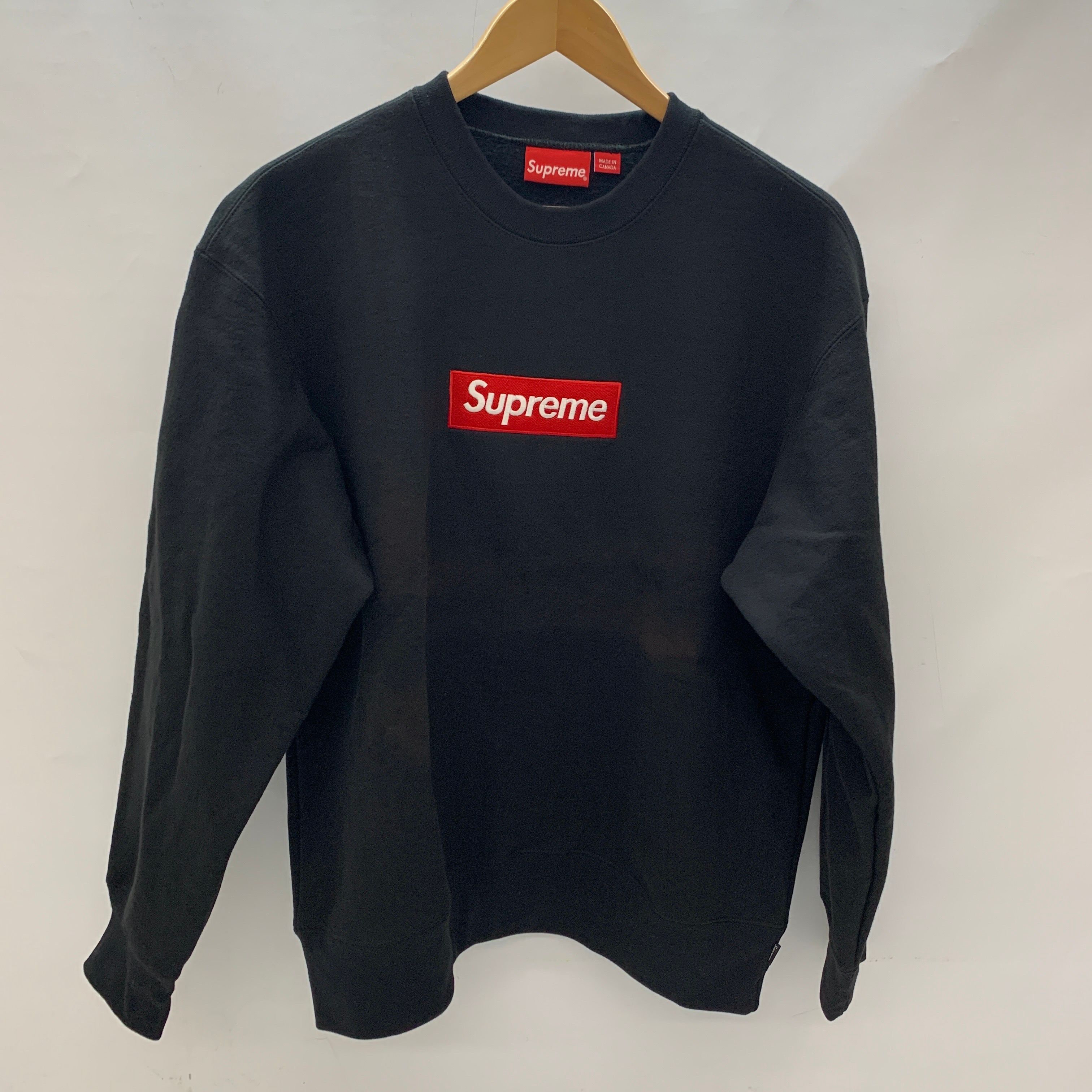 Supreme Box Logo Crewneck "Black" (22FW)