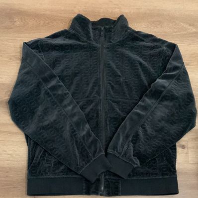 Supreme / Nike® Velour Track Jacket "Black"