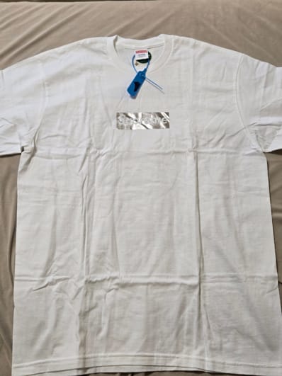 Supreme Chicago Box Logo Tee "White"