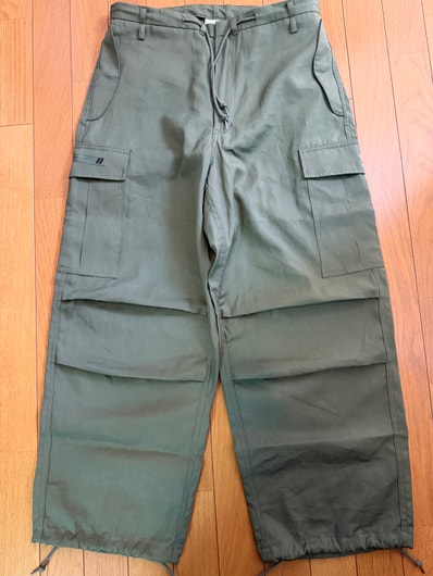 WTAPS MILT0001 / Trousers / Cotton. CNVS "Olive Drab"