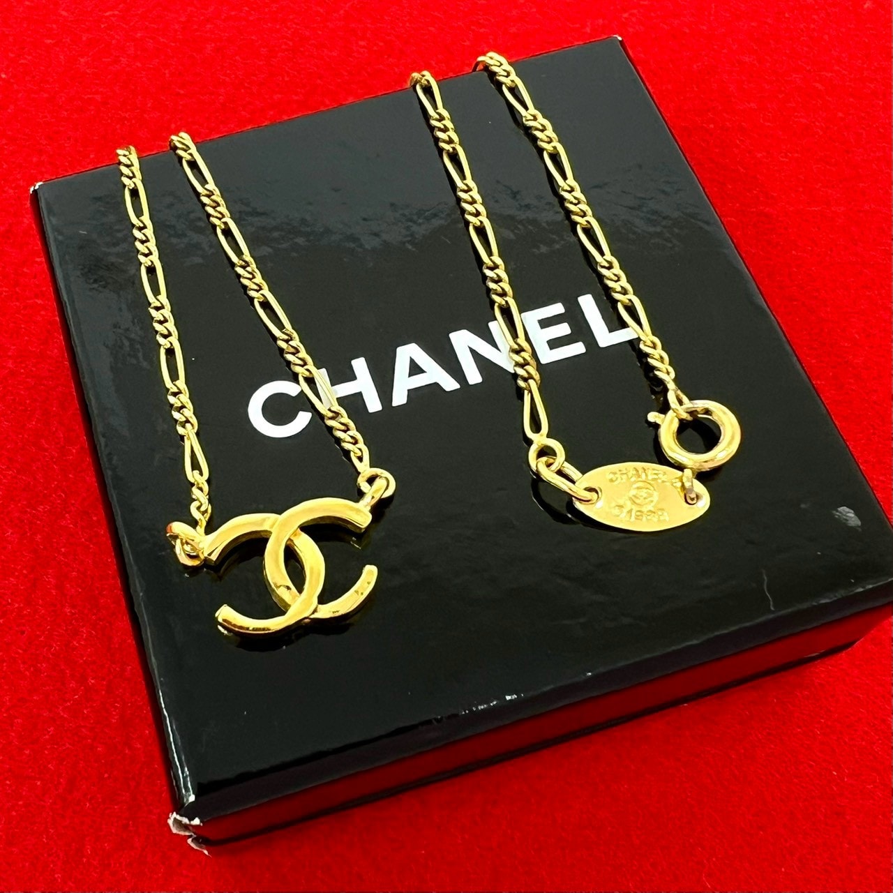 CHANEL シャネル ココマーク モチーフ ネックレス GP ネックレス ゴールド
 41557