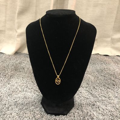 Dior CD Logo Necklace "Gold"