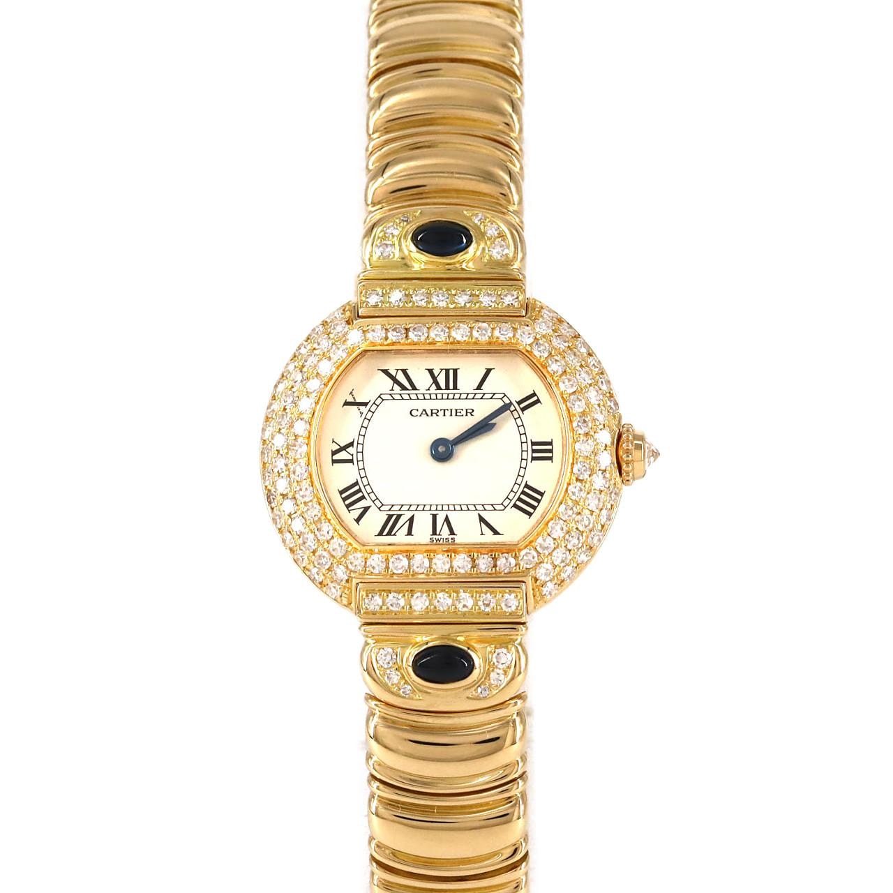 カルティエ エリプスSM YG/3D WB6004EM YG クォーツ