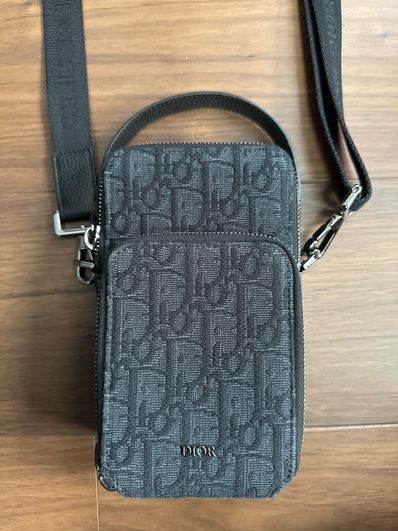Dior Rider Microporch Dior Oblique Jacquard "Black"