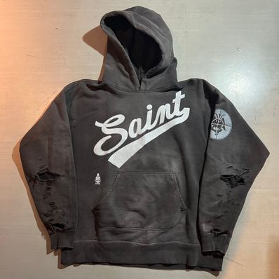 SAINT Mxxxxxx FOCUS HOODIE "Black"