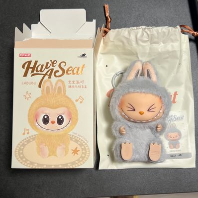 POP MART THE MONSTERS (LABUBU) Have a Seat Plush Series HEHE