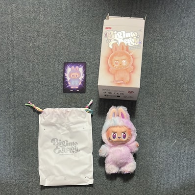 POP MART THE MONSTERS (LABUBU) Big into Energy Series Plush Pendant LUCK