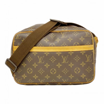 ★最終価格【6ce6153】ルイヴィトン ショルダーバッグ モノグラム リポーターPM M45254 ブラウン【中古】レディース