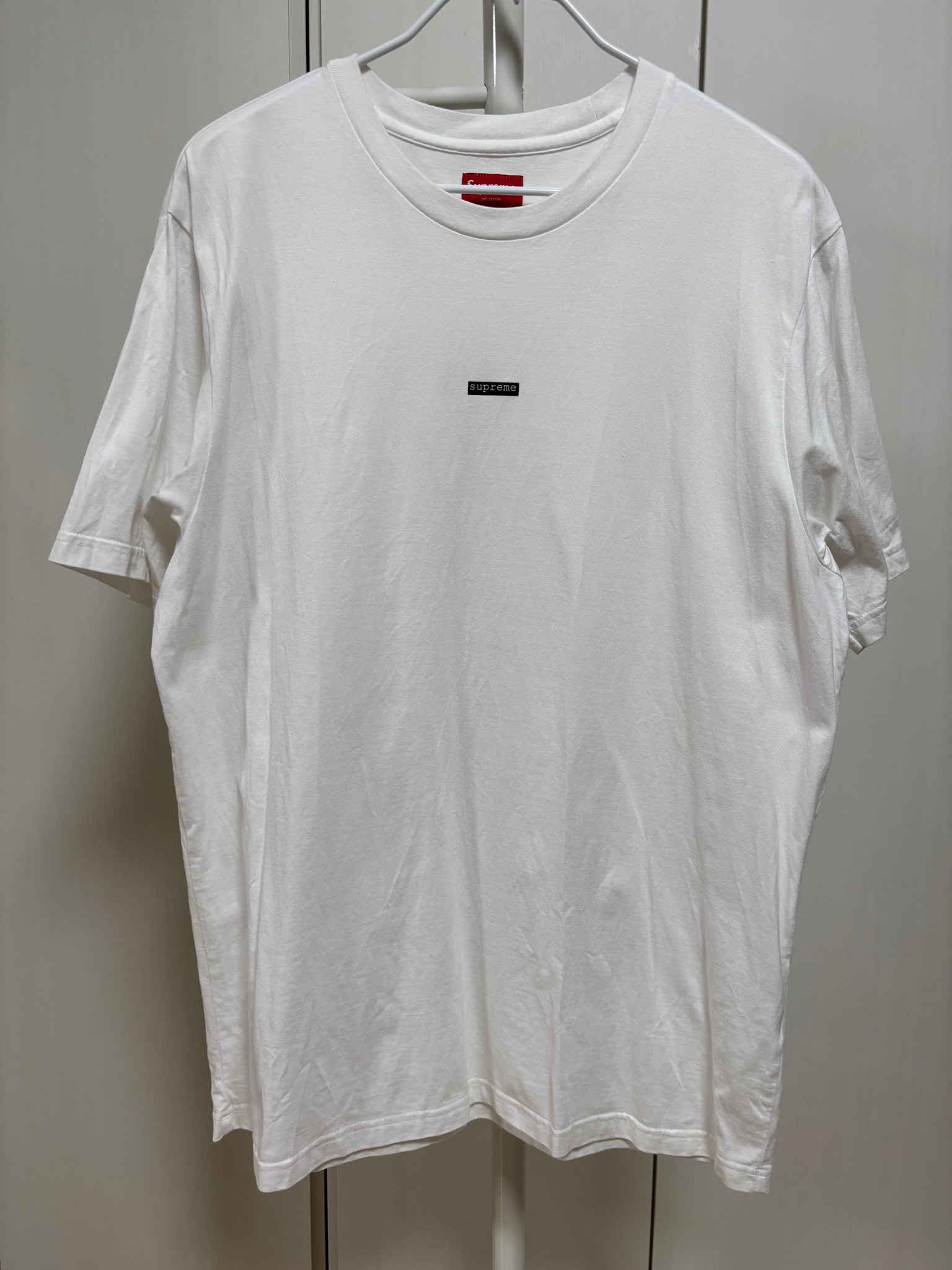 Supreme Typewriter S/S Top "White"