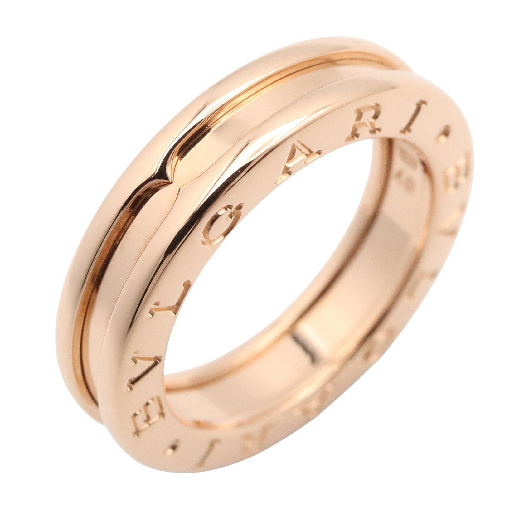ブルガリ BVLGARI B-zero1 リング 1バンド リング・指輪 ジュエリー K18PG(ピンクゴールド) メンズ レディース ゴールド系 36003 【中古】