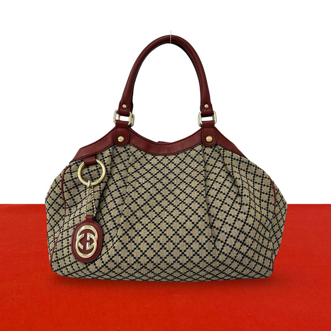 B (目立った傷や汚れなし)】GUCCI グッチ スーキー ディアマンテ