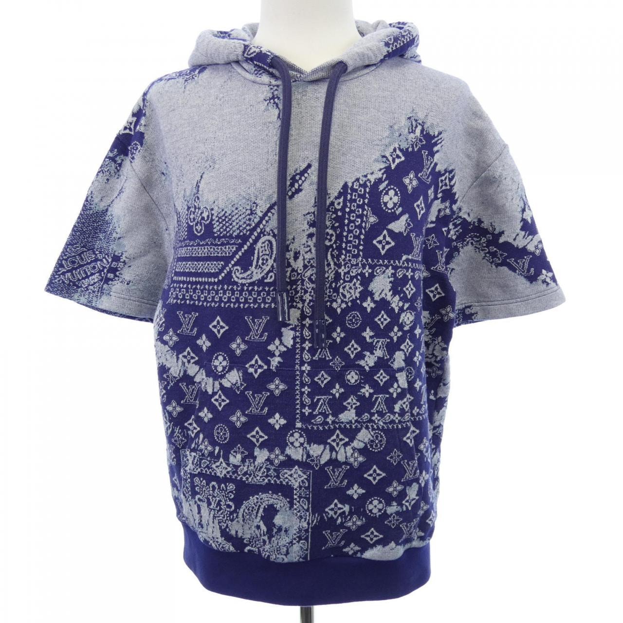 ルイヴィトン LOUIS VUITTON モノグラムバンダナショートスリーブフーディ HNY28WN31 パーカー