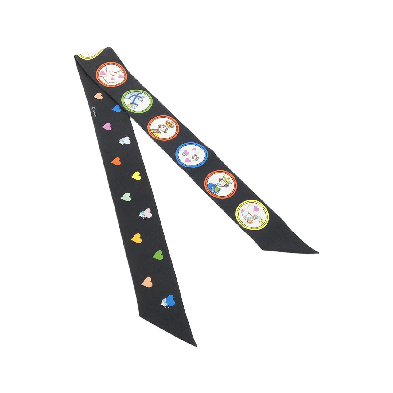 エルメス TEA TIME ツイリー 063782S スカーフ