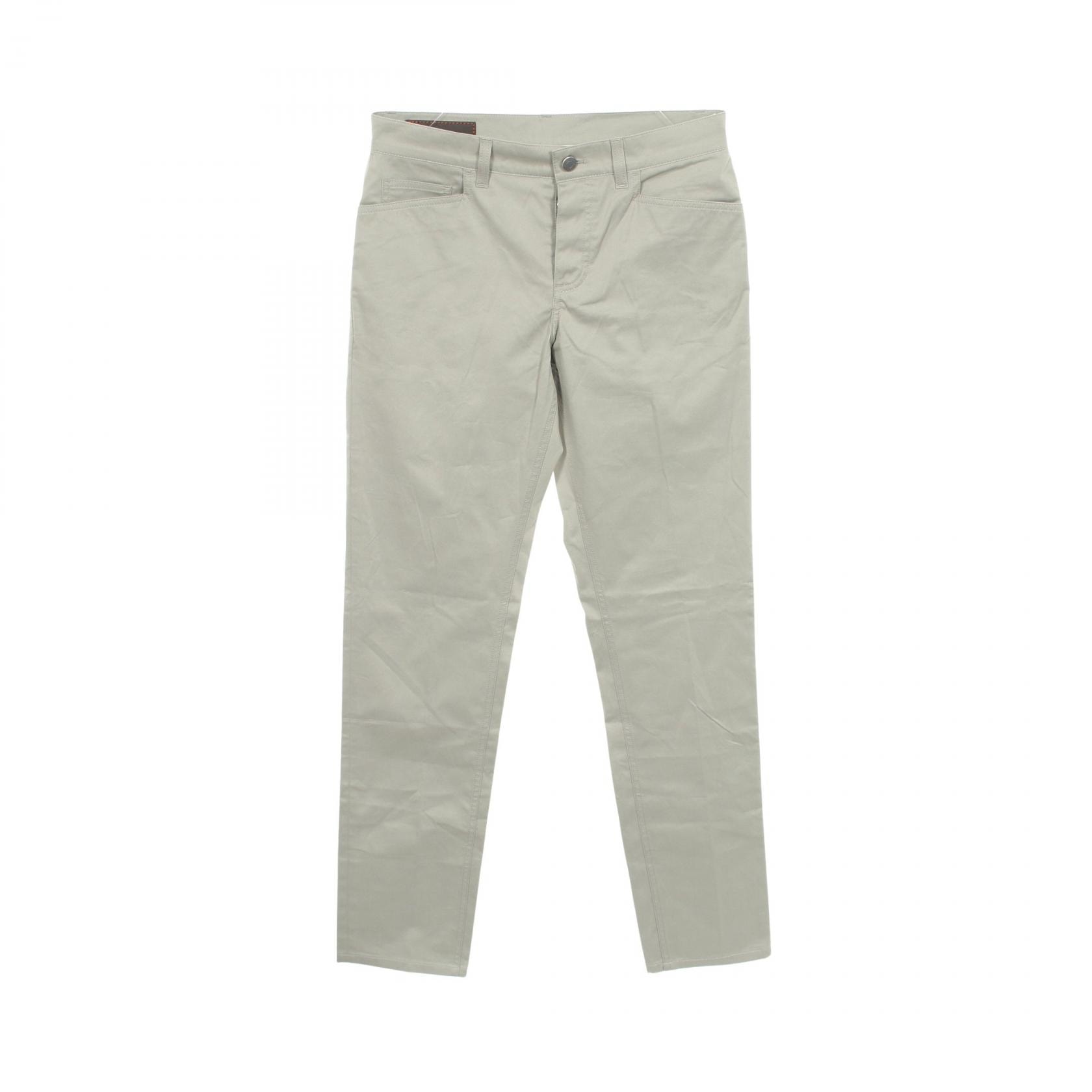 エルメス HERMES チノパンツ 衣料品 ボトムス コットン メンズ グレー系 【中古】