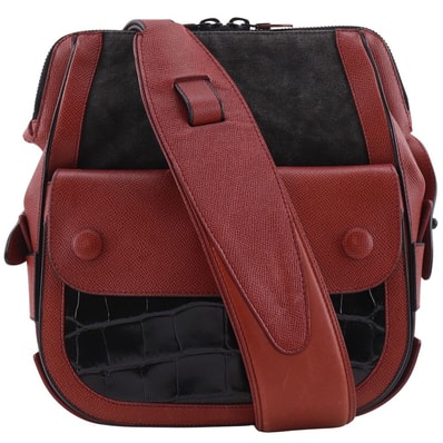 バレンシアガ パイピング メンズショルダーバッグ