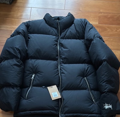 Stussy Down Puffer Nylon "Black"